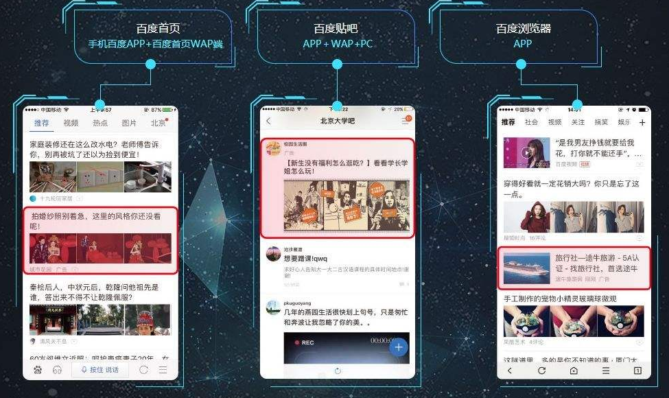 百度信息流推广有好些好处和优势